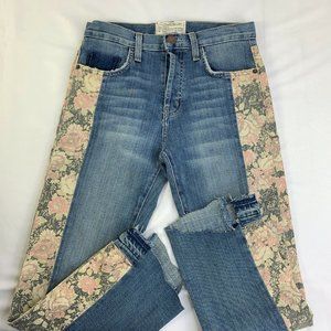 Current/Elliott Uneven Seam Original Straight Jean